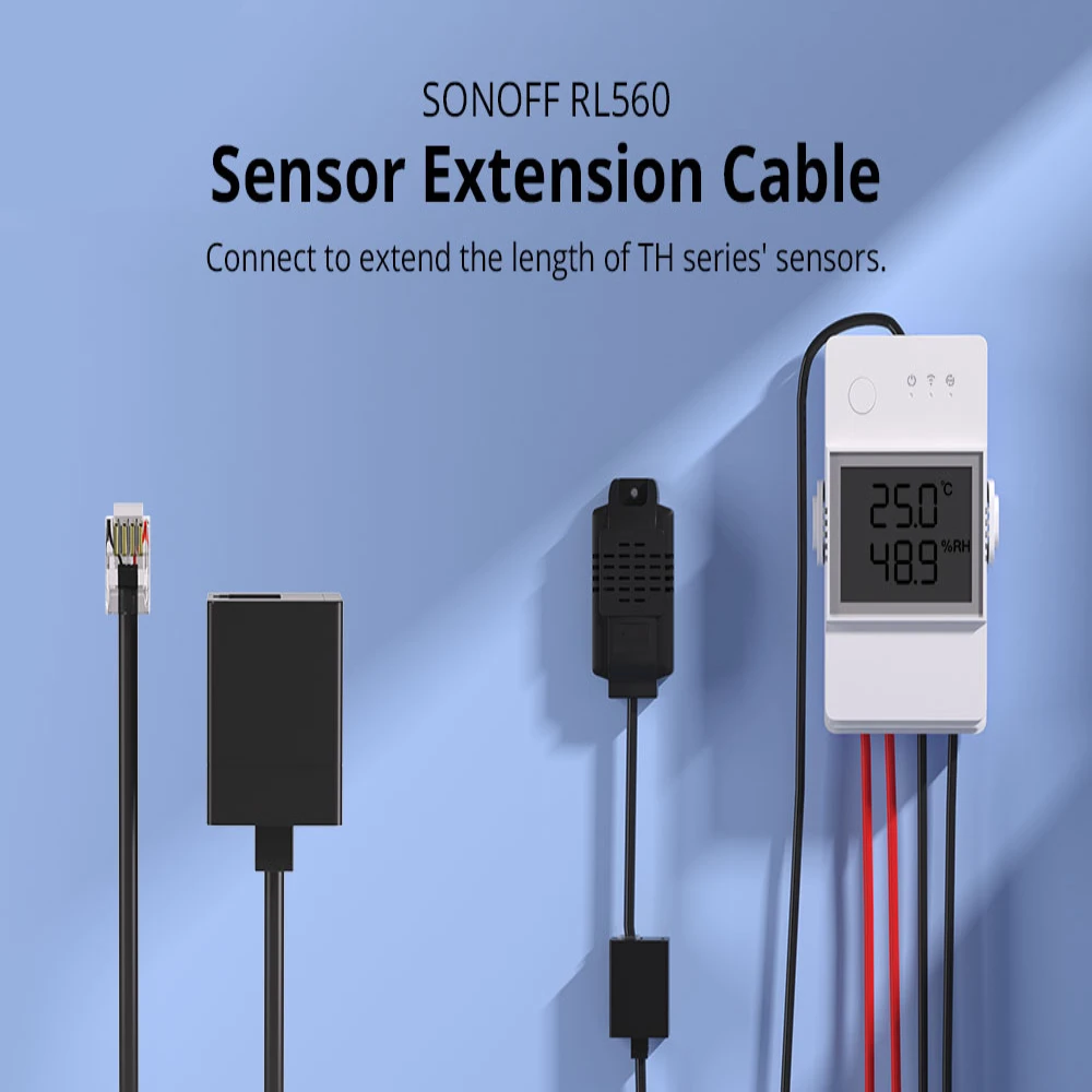 Sonoff H EPS32ตรวจวัดความชื้นในดิน, เซนเซอร์ THS01 MS01 WTS01ยาว5ม. RL560วัดความชื้นในดิน