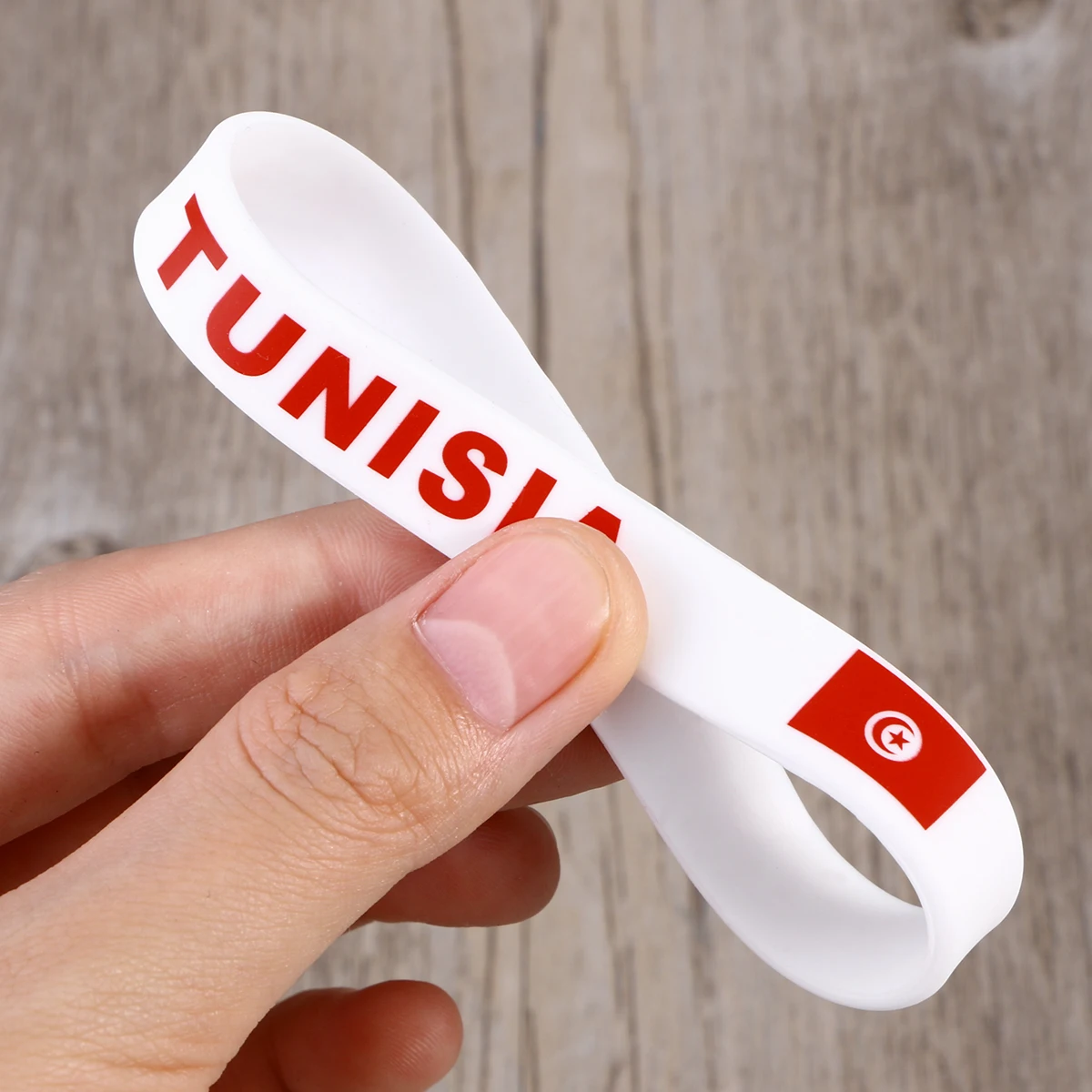 

5 Pcs Country Flag Silicone Wristb s Elastic Durable Comfortable Fit Sports Games Matches Decorative Bracelets Fans