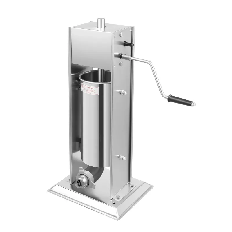 Máquina Manual para Churros de 1.32 gal con 6 Boquillas, Churrera Vertical de Acero Inoxidable para Donuts y Churros, Ideal para Panaderías y Cafeterías