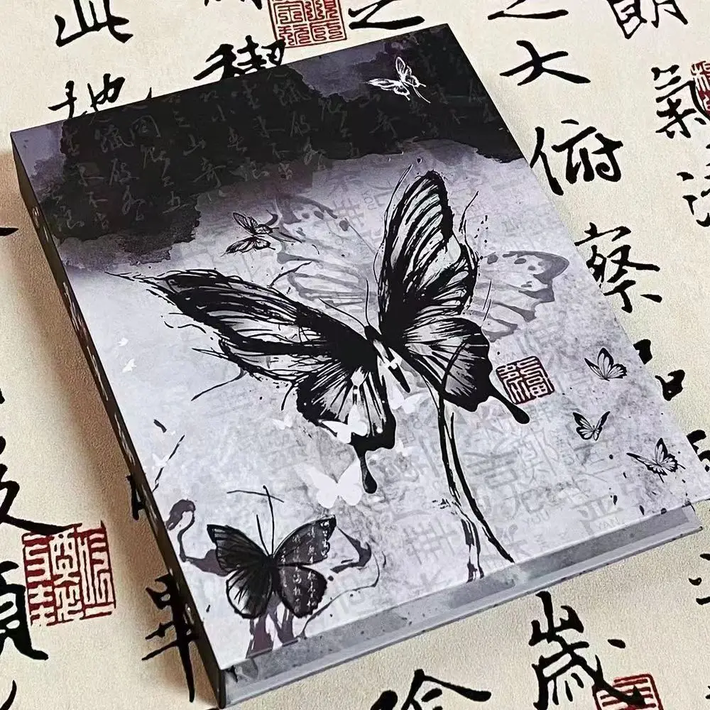 Cartoon Binder Photo Album A5 Butterfly Rose Series Photocard Collection Books Photocard Holder Gift