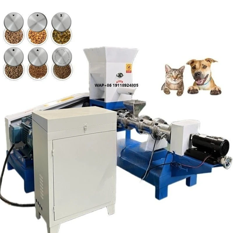 Hot Selling Feed Making Machine Catfish Tilapia Floating Fish Cat Food Dog Food Making Machine Extruder Food