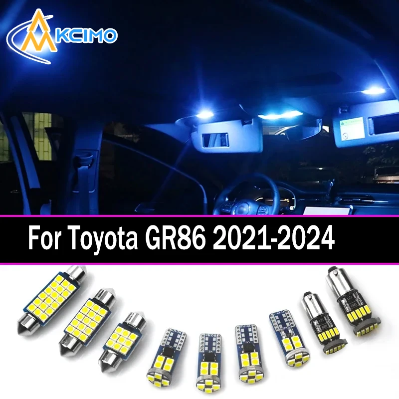 

Canbus Indoor Ceiling Bulbs For Toyota GR86 2021 2022 2023 2024 Car LED Interior Map Trunk Light Kit