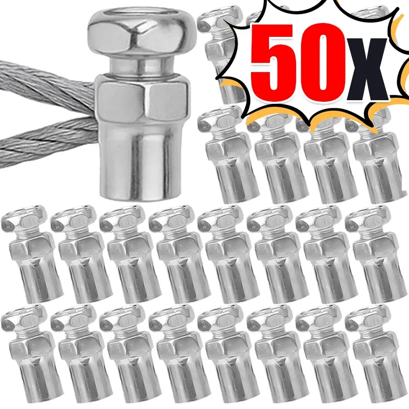 خنق كابل سدادة المشبك للدراجات النارية سكوتر ATV الترابية دراجة الفرامل سلك نهاية الضابط المسمار تثبيت مشبك جزء عالمي