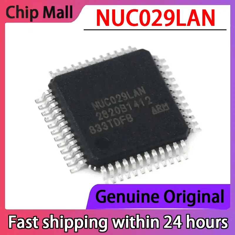 

1PCS NEW Original NUC029LAN NUC029 LQFP-48 32-bit microcontroller chip