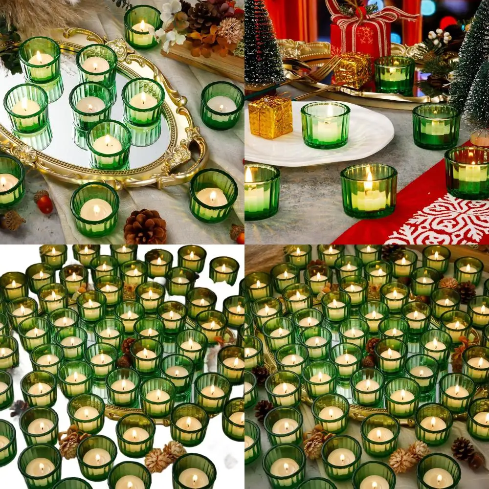 100-Piece Green Rib…