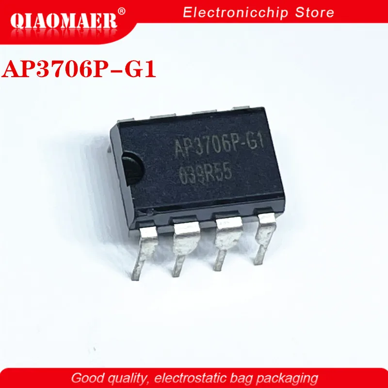 10 Pçs/lote AP3706P-G1 DIP8 AP3706P DIP-8 AP3706 DIP