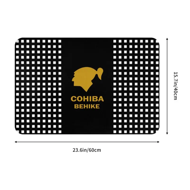 Cuban Cohiba Cigars Front Door Floor Entrance Welcome Mats Indoor Kitchen Bathroom Doormat Bedroom Living Room Carpet Rug