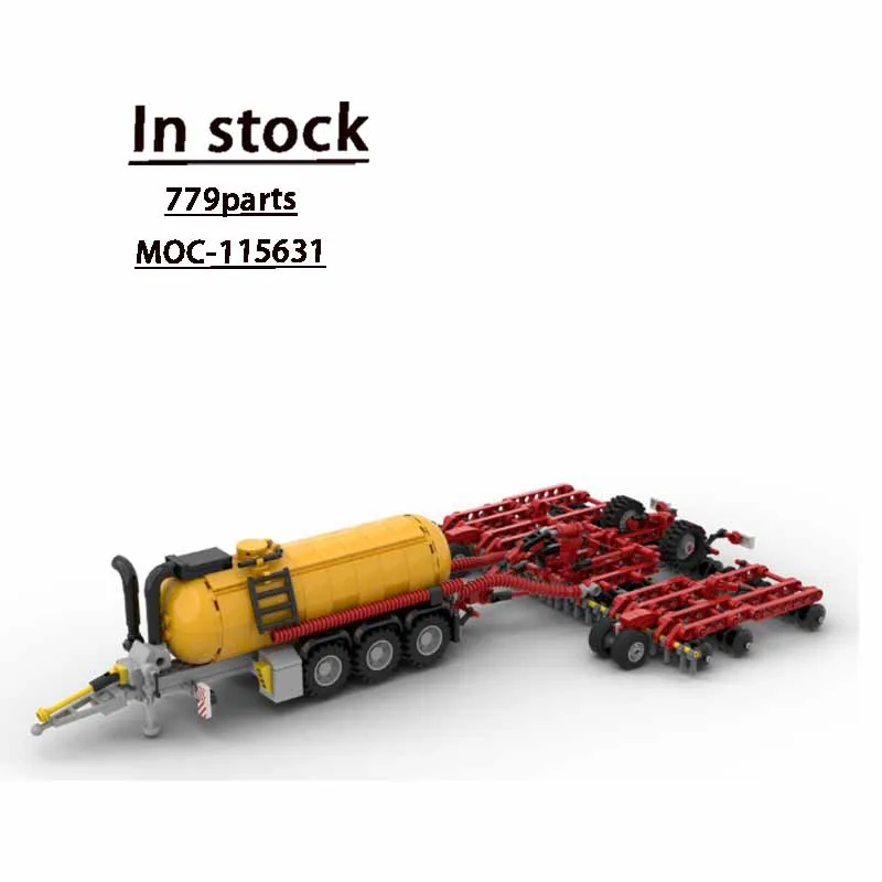 

MOC-115631 Новый аквариум для фермы, модель строительного блока с культиватором •79 деталей, детская игрушка на день рождения, Рождественский подарок для мальчиков