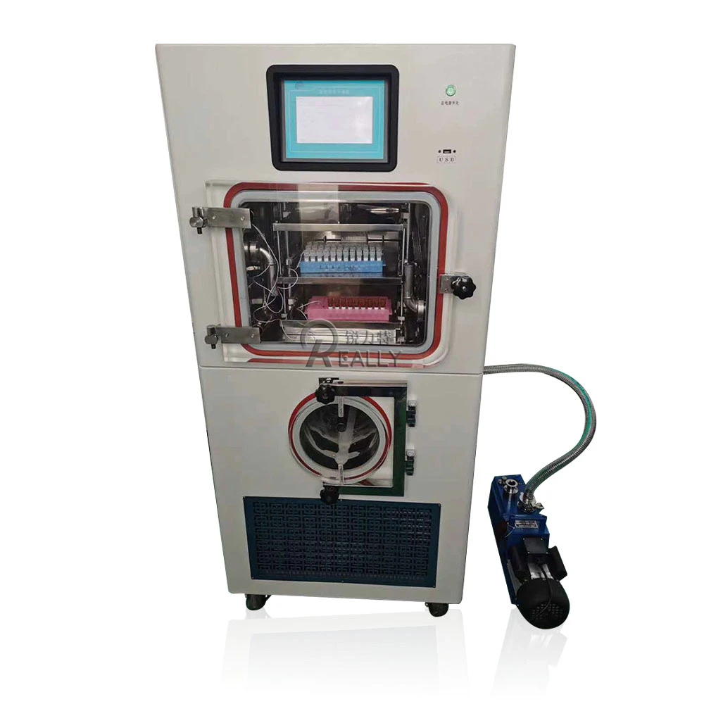 凍結乾燥真空凍結乾燥機、食品用脱水機、商用機械、野菜と果物、リンゴ、キウイ、チップ、0.2㎡