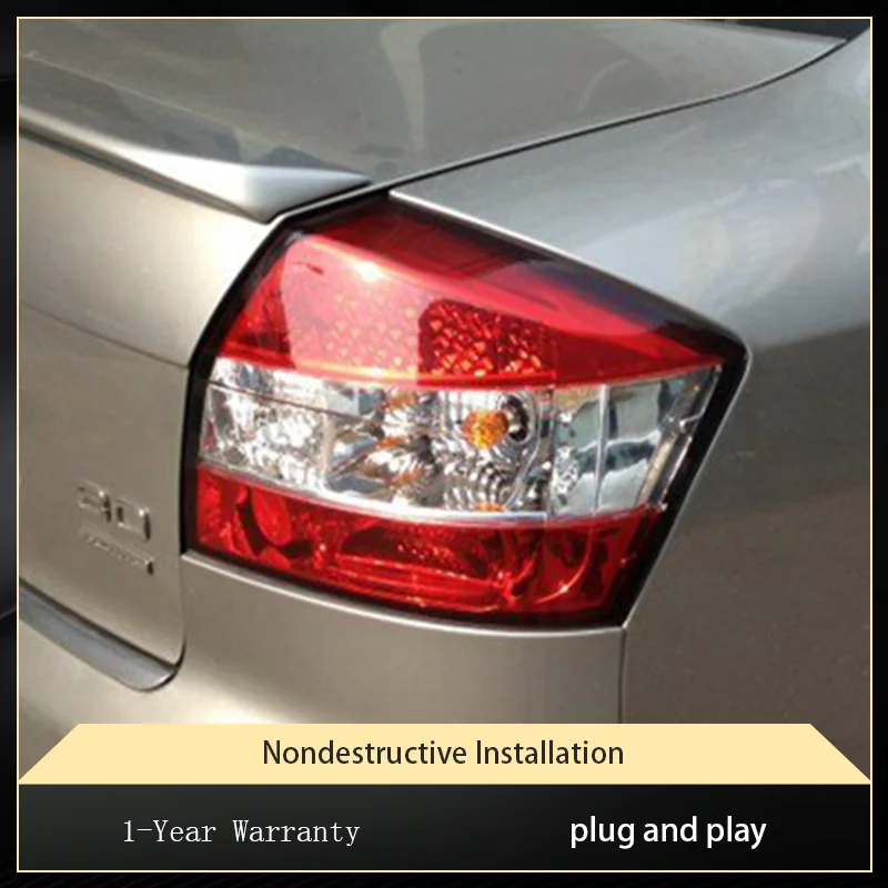

Car Lights For Audi A4L B6 2001 2002 2003 2004 Tail Light LED DRL Dynamic Signal Brake Reverse Lamps Taillights Auto Accessories