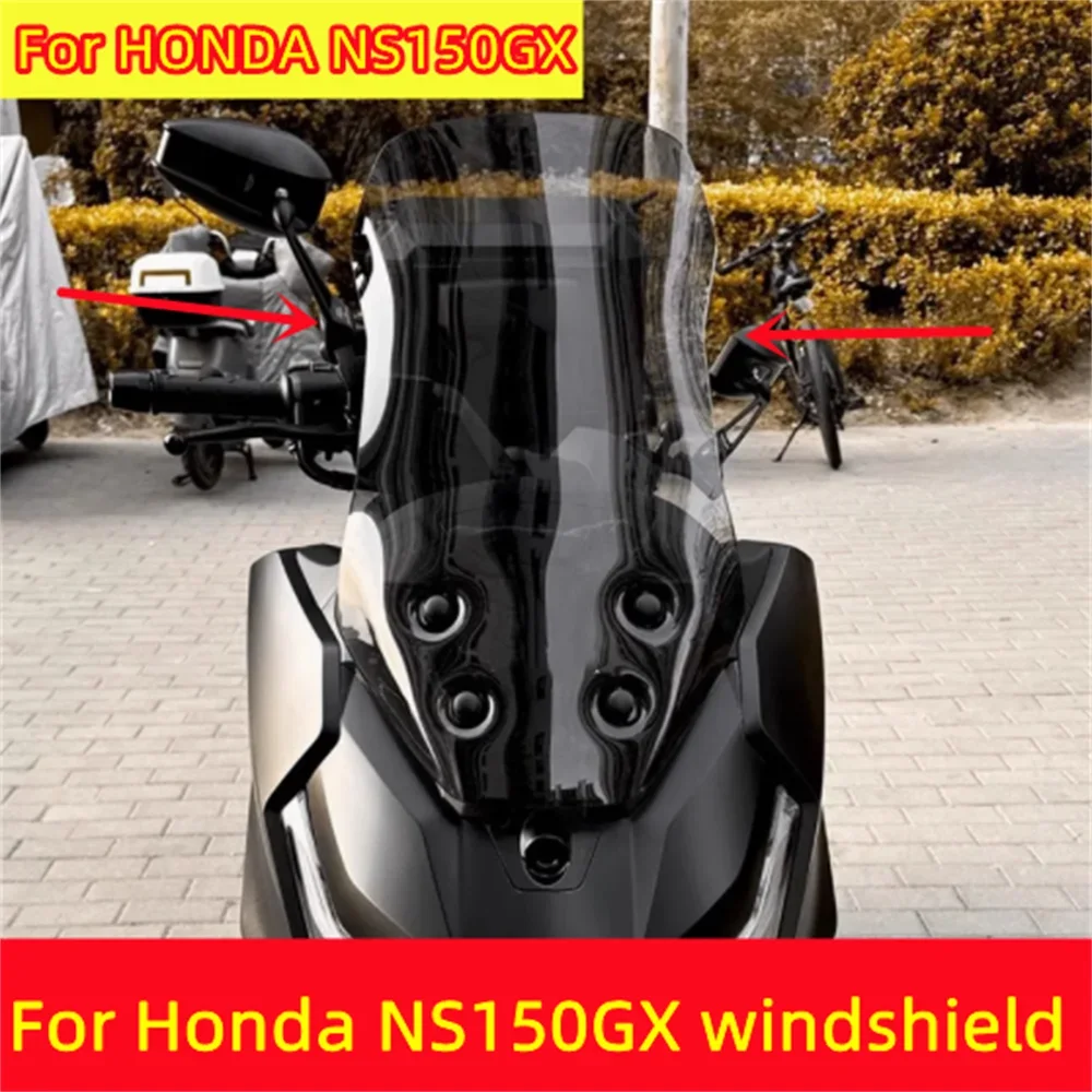 

For HONDA NS150GX windshield modification with raised windshield 150GX front gear accessories Honda NS 150GX