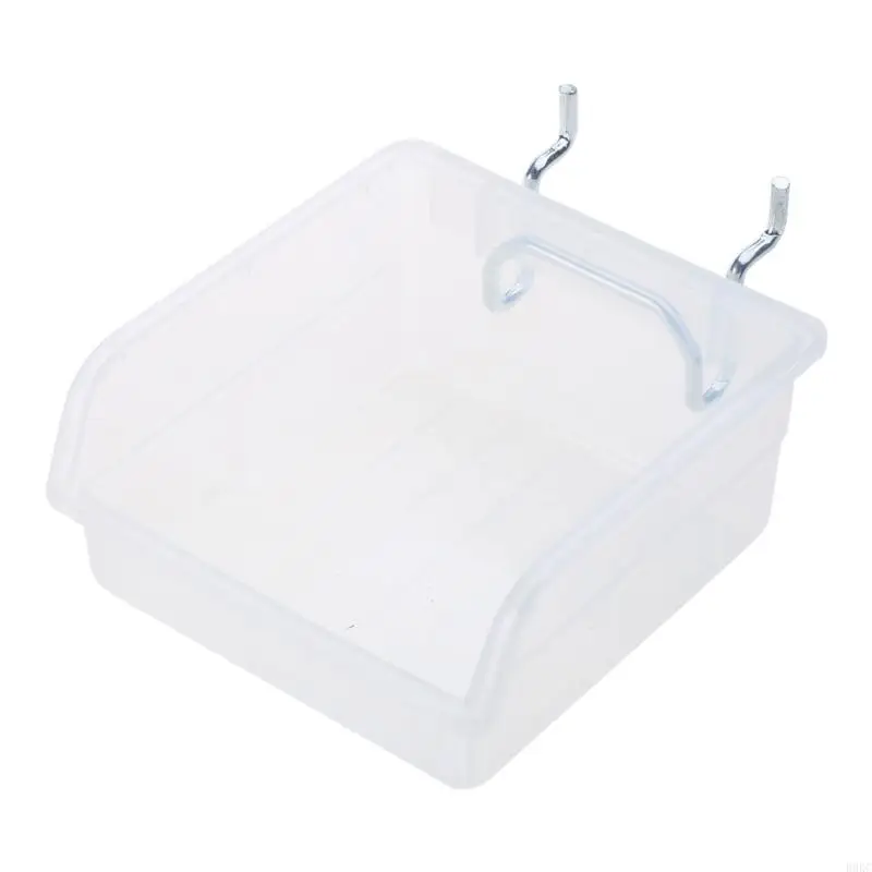 

B0KC Эффективные баки для хранения Pegboard с крючком и этикетками Практическая корзина для колышков эффективное аппаратное