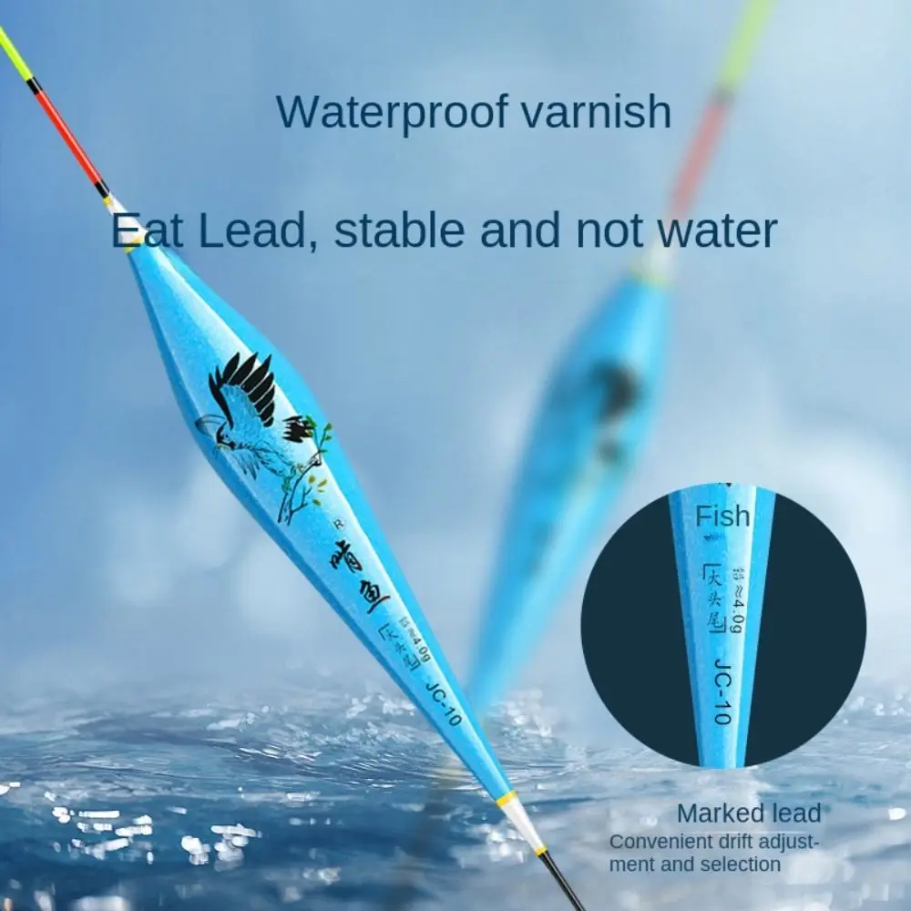 Eye-catching Triangle Tail Ultra Sensitive Float Fishing Bite The Hook Reminder Floats Bobbers Rocky Night Fishing Lure Floats