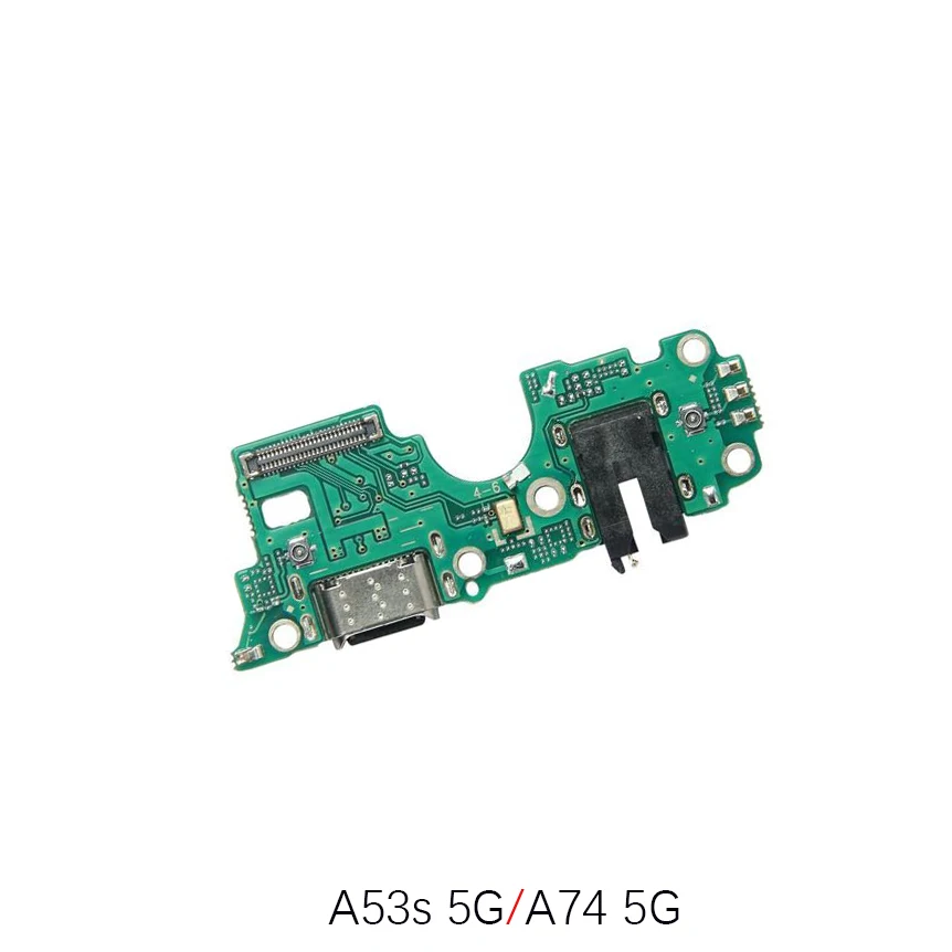 USB Charging Port Board Dock Plug Connector Flex Cable For OPPO A31 2020 A33 A52 A53S A54 A91 AX5 AX7