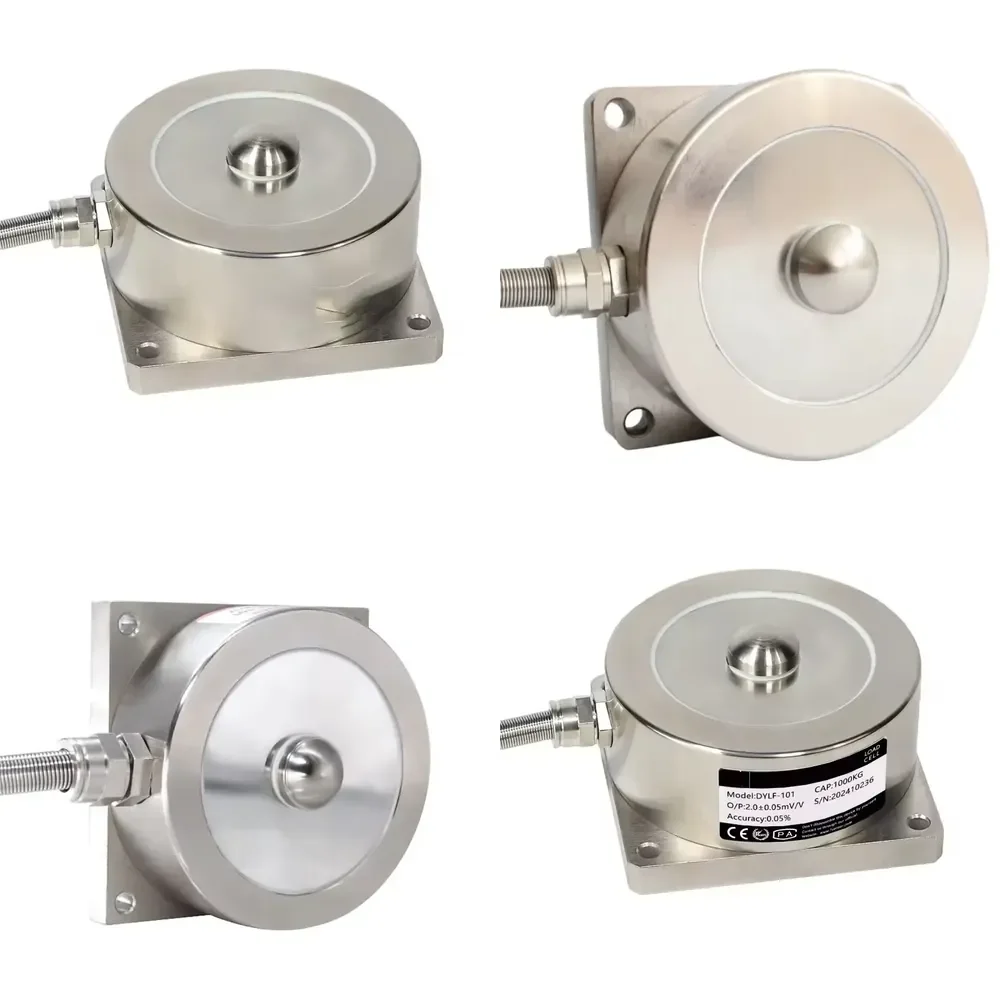 Factory Sale Load Cell Module Weight Pressure Sensor Low Profile Wheel Force Sensor for Automated Assembly