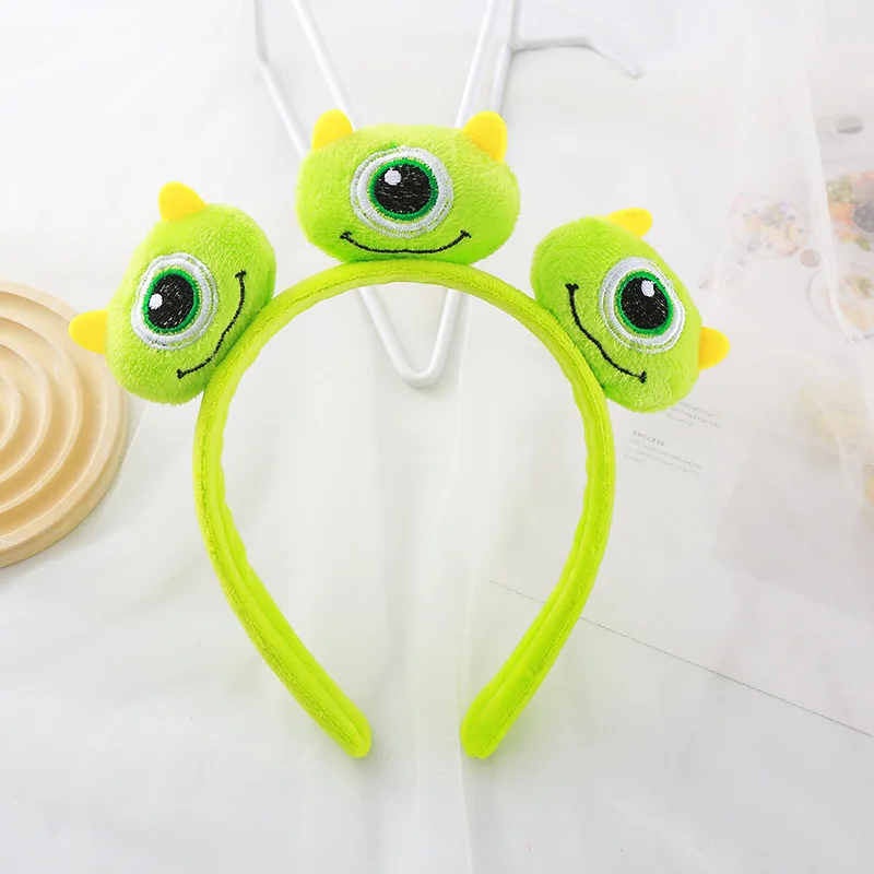 Toy Story Alien Plush Headband Anime Figure Cosplay Alien Hair Accessories Hair Hoop Hairband Cartoon Children Gift