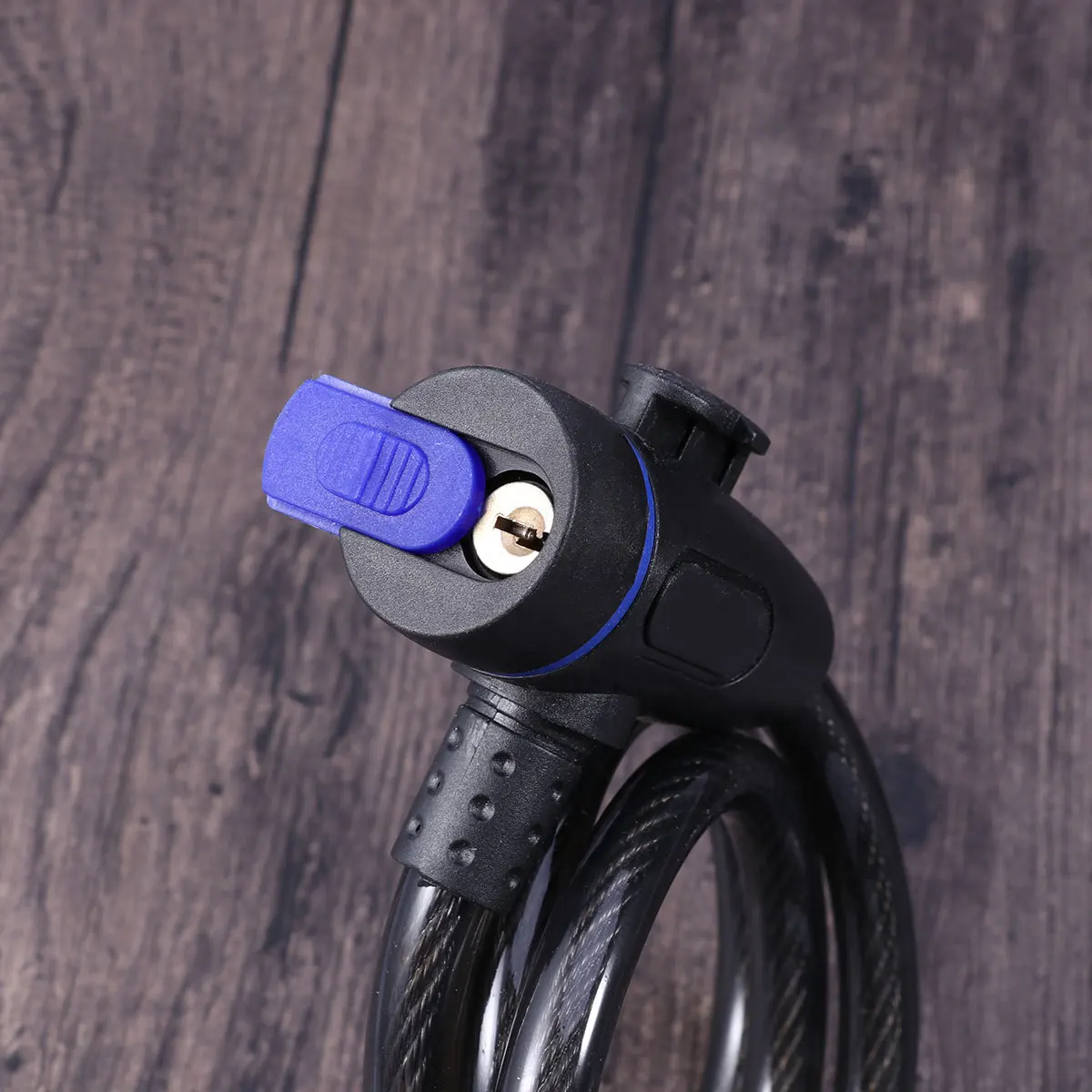 

Milisten 36 Inch Steel Cable Lock with Vinyl Coating for Bike ATV Lawn Equipment Outdoor Indoor Security