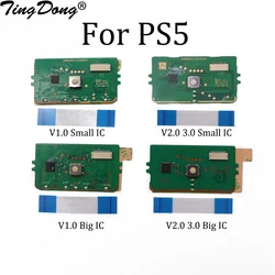 For PS5 V1.0/2.0/3.0 Controller Touchpad For PS5 Handle Big Small IC Touch Pad Board Motherboard Replacement