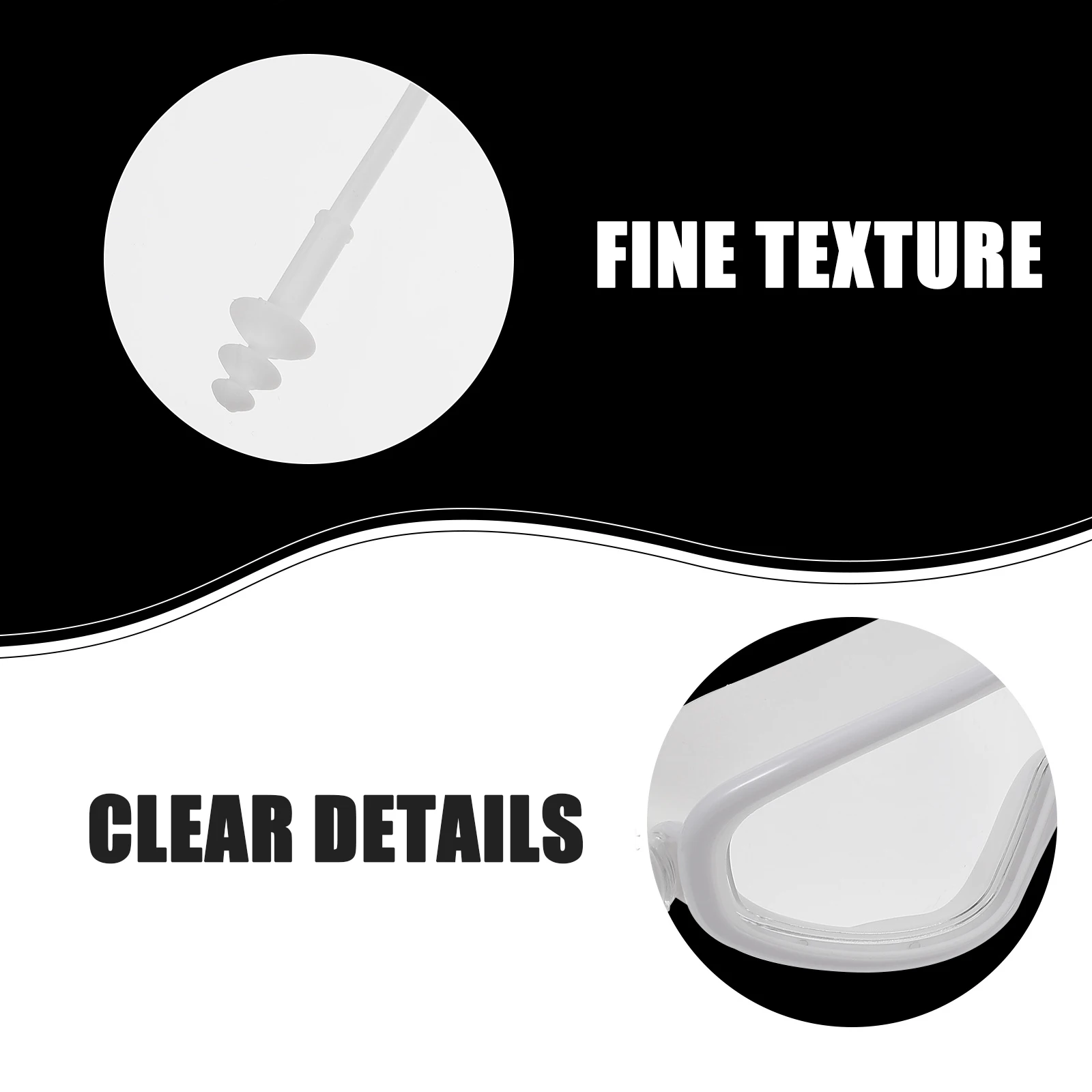 

Waterproof Swim Goggles Anti Fog Glasses for Adult White UV Protection Silica Gel PC Material Comfortable Fit
