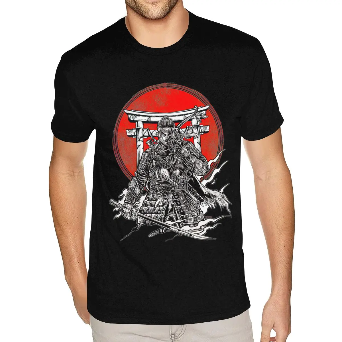 

Ghost Tsushima Cotton XXXL For Men's Stylish Cotton T-shirt