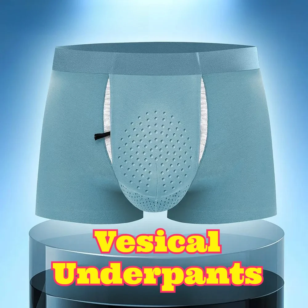 

Мужское нижнее белье для коррекции фимоза с функцией вытяжения, двойным отделением, сенсорной десенсибилизацией, из модальной ткани, больших размеров, мягкое