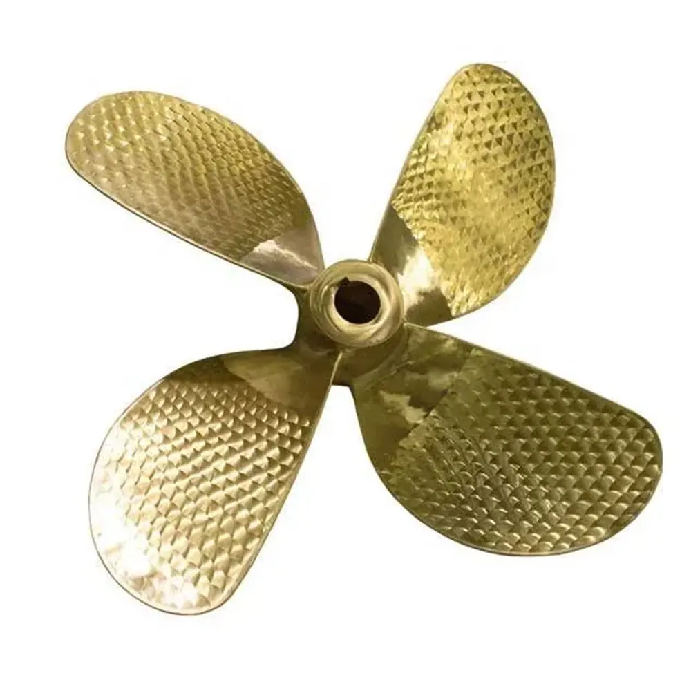 ZHENZHE Brand Factory Customized 3/4/5-Blade Stainless Steel Impeller Turbine Precision Casting Marine Propeller Parts Carbon