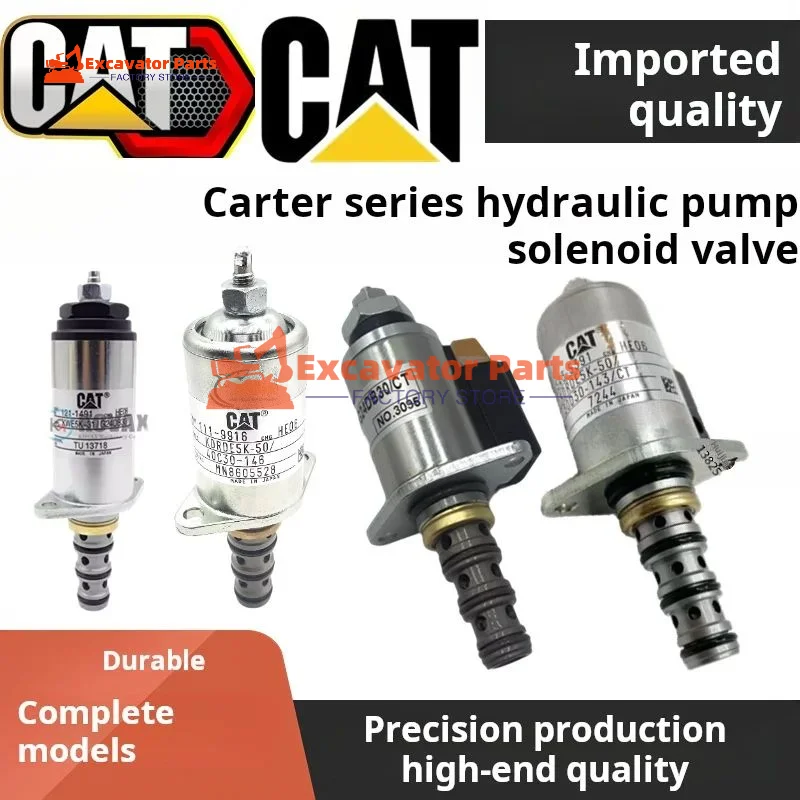 For Caterpillar CAT 330 336 340 349GC 560-2464 553-5204 New hydraulic pump Proportional Solenoid valve Excavator Parts