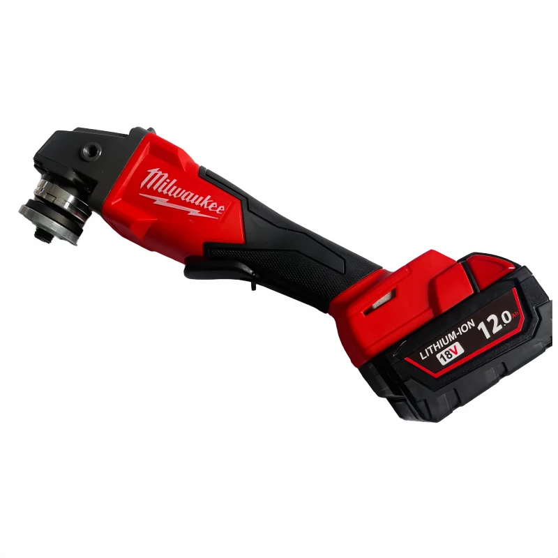 M14 125mm bezkartáčová úhlová bruska Li-ion baterie akumulátorové řezání leštění brusné elektrické nářadí pro Milwaukee 18V baterie - náhled 4