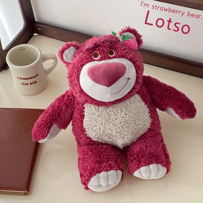 Disney Toy Story Kawaii Lotso Plush Toy Cartoon & Cute Home Decoration Christmas Gift Doll Children\'s Gifts