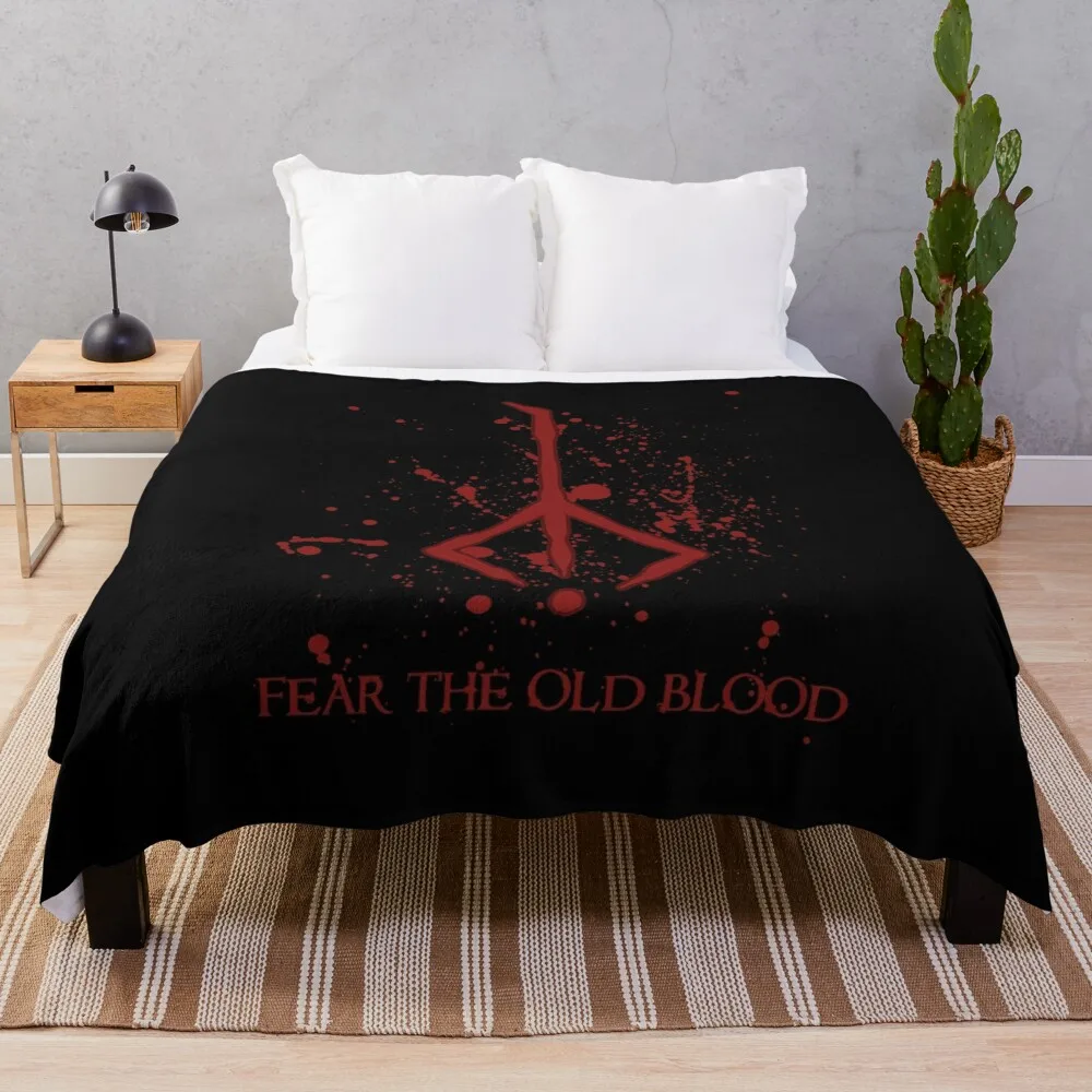 Hunter Symbol - Bloodborne Caryll Rune Throw Blanket Giant Sofa Sofa Quilt Blankets