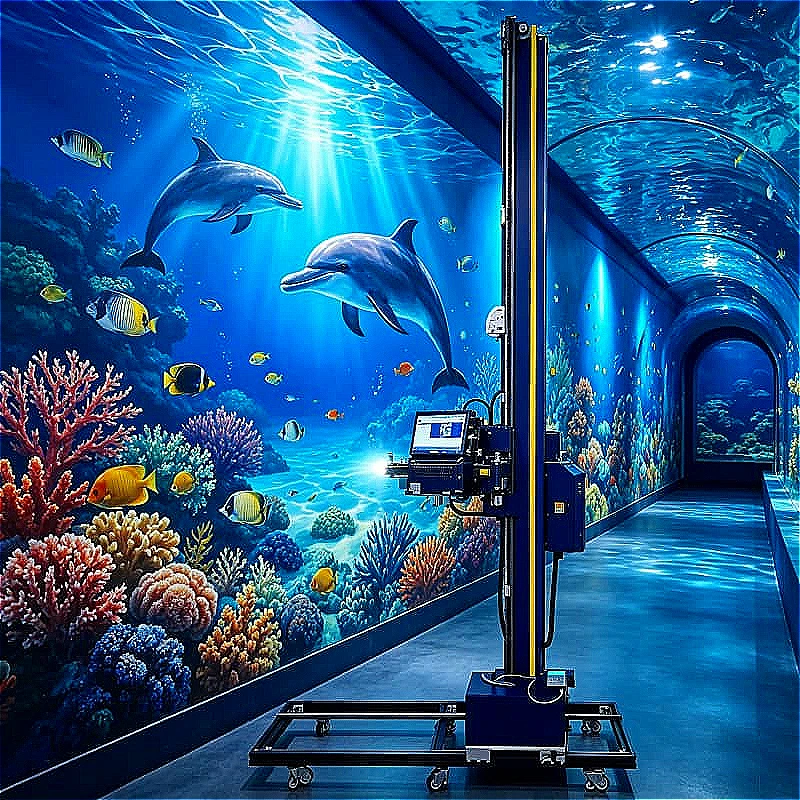 Custom Sign UV Wall Printer Vertical 3D Inkjet For Acrylic Glass Wood Metal PVC Board Nameplate Signage Printing Customized