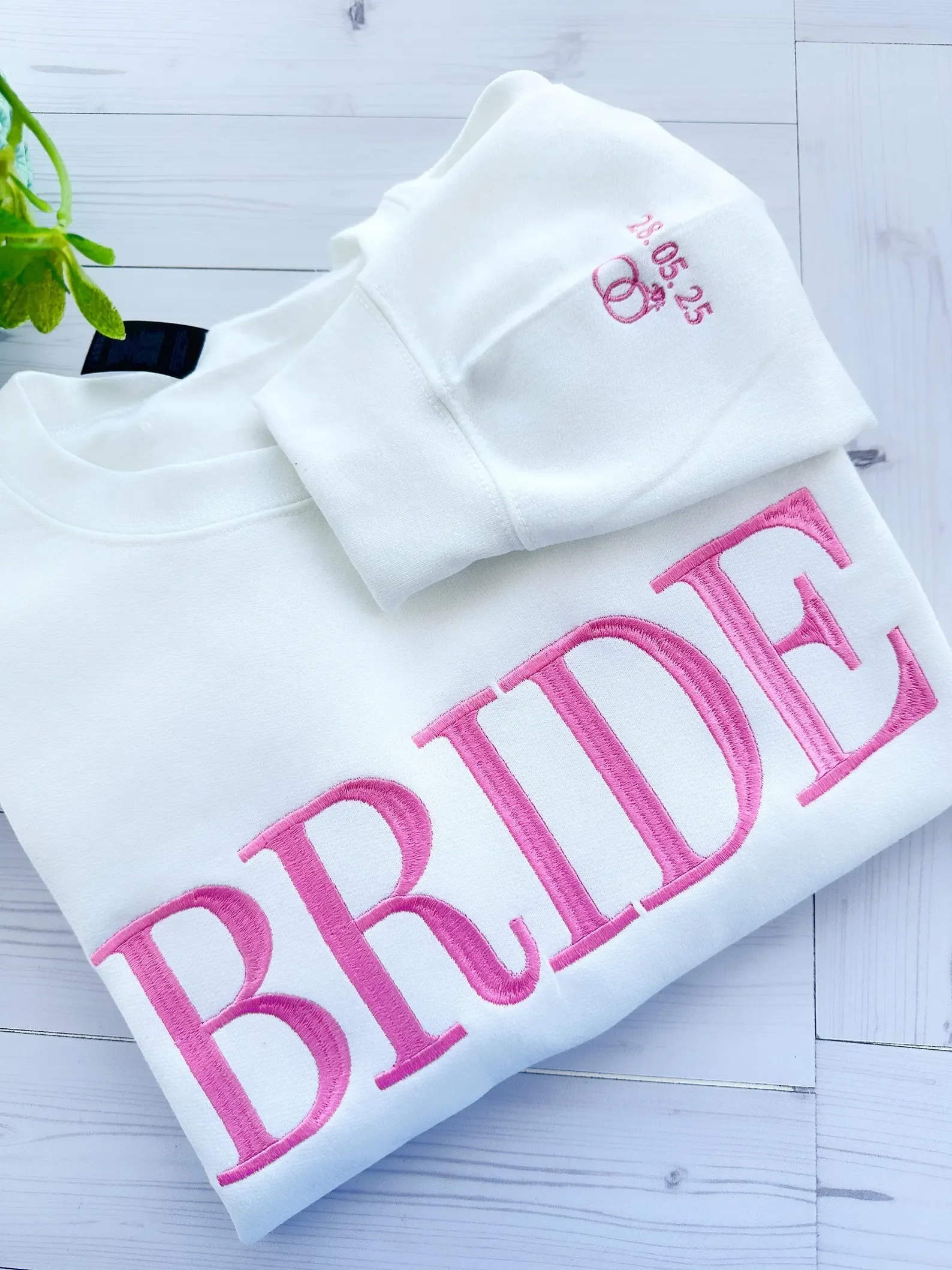 اسم شخصي العروس المطرزة البلوز مخصص زفاف العروس حزب بلوزات شهر العسل زوجة فريدة من نوعها دش الزفاف هدية