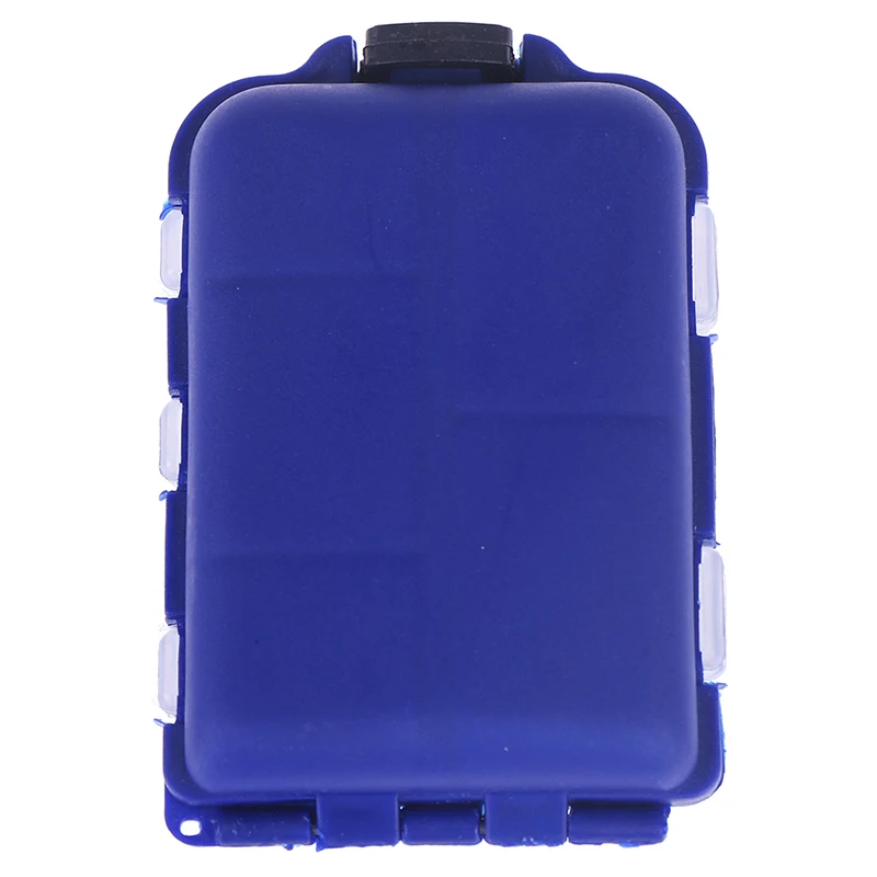 Vissen Doos Plastic Storage Case Lure Spoon Hook Bait Tackle Connector Waterdicht Vissen 10 Grids Fly Tackle Dozen