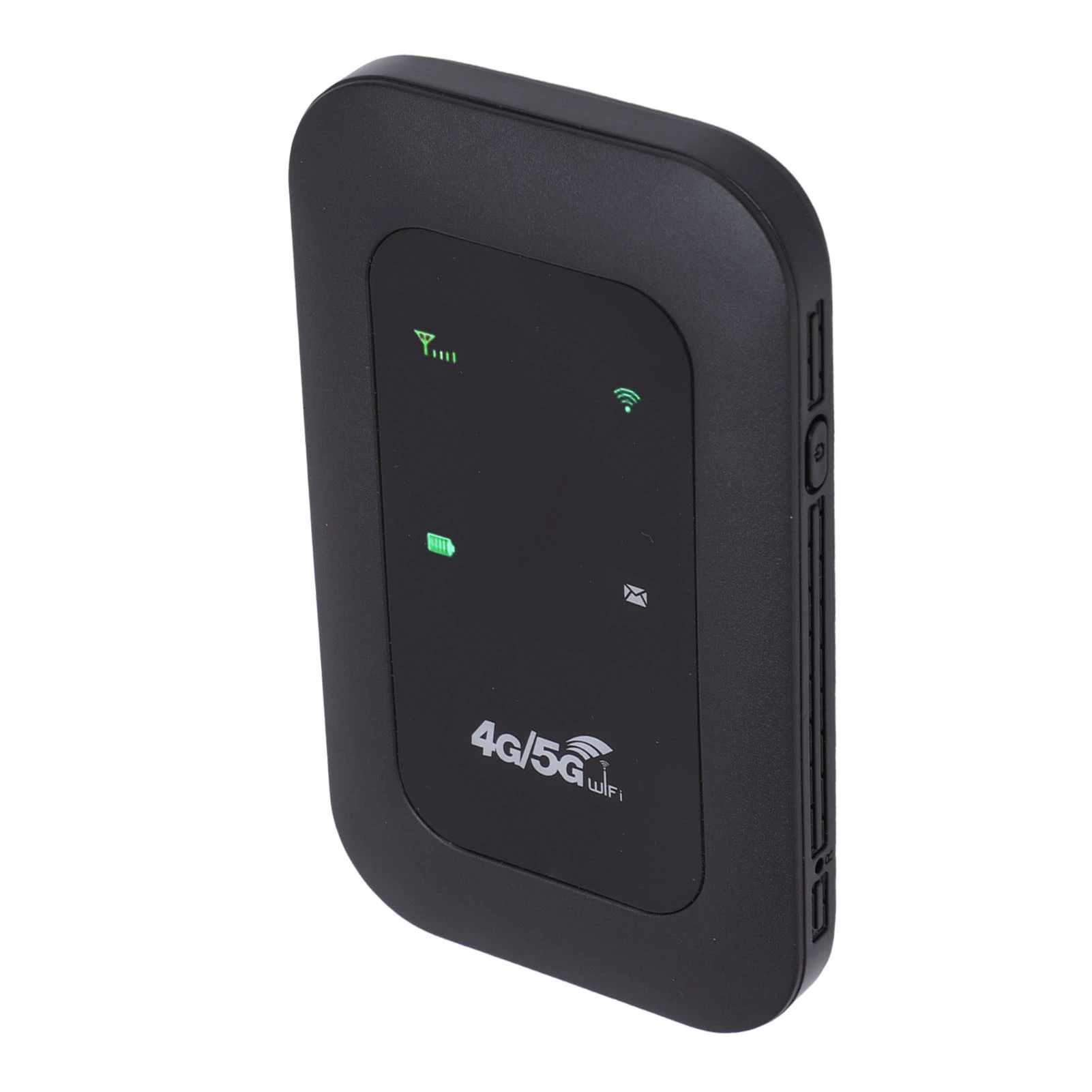4GWiFi Hotspot Supports 10 Connected Devices LTE Mobile Router for Travel 300Mbps High Speed SIM Card Slot Color LED Display