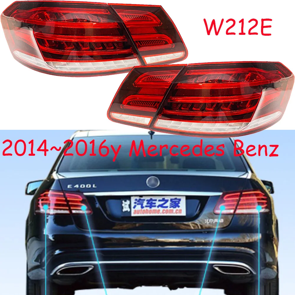 

car bumper tail light for Mercedes Benz W212E taillight E350E200E180E280E260 LED Reflector 2014~2016y Taillamp for Benz W212 fog