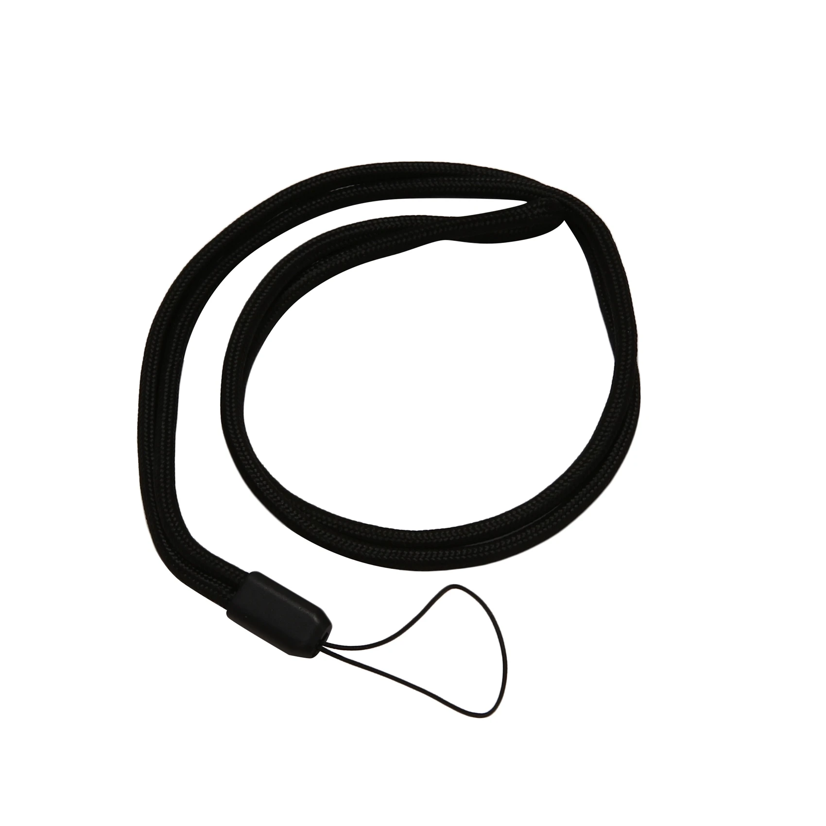 카메라 목걸이용 나일론 브레이드 코드, 블랙