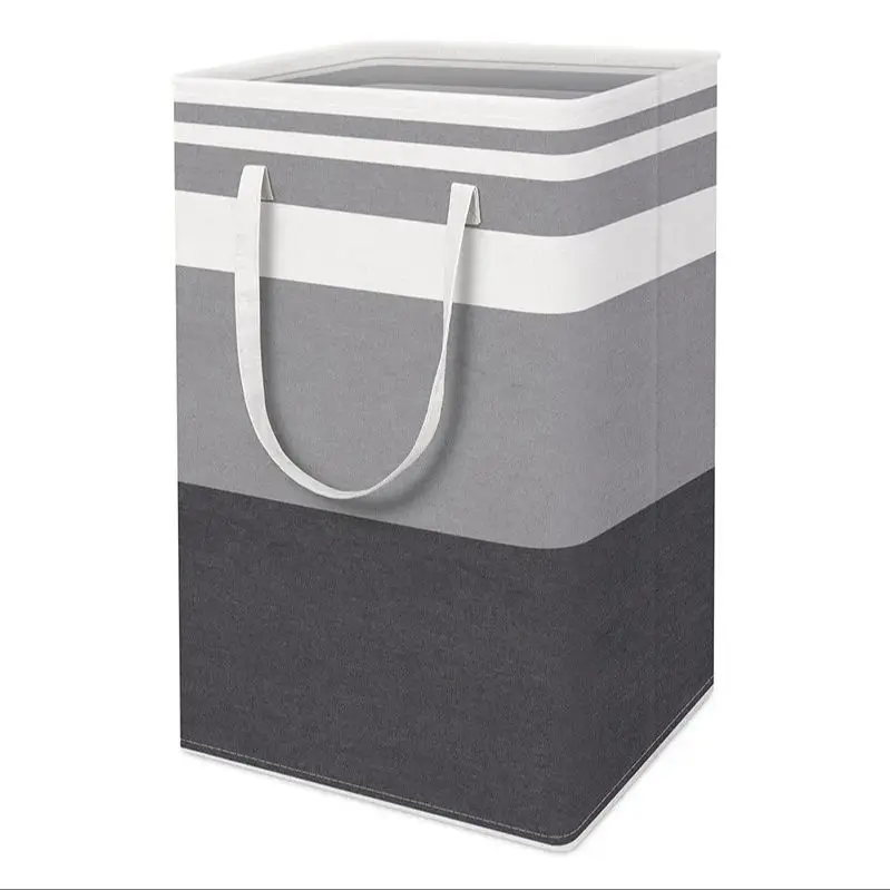 New Waterproof Fabric Laundry Basket Simple Clothes Sundries Storage Box Foldable Bag Large Capacity Laundry Basket