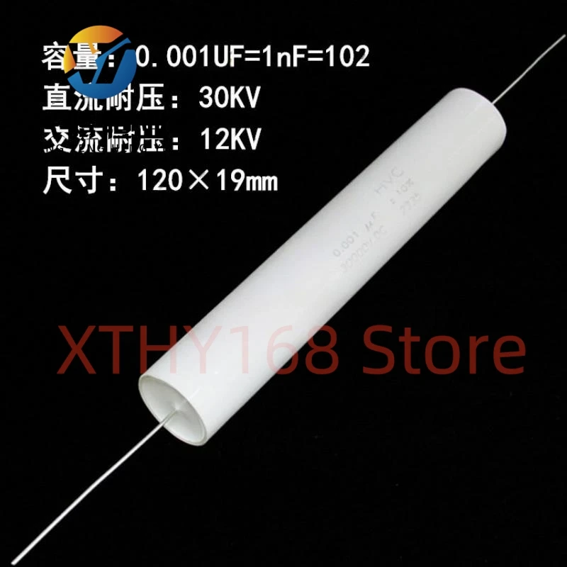 1PCS 0.001UF 30000V 102 30KV 1nF 12KVAC High voltage film capacitor