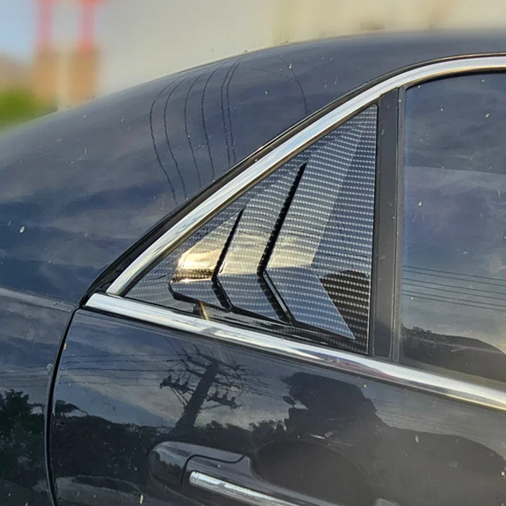 For Honda Accord 7th Sedan 2003-2007 Rear Window Louver Shutter Cover Side Vent Trim Windshield Decoration Cover Car Accessories