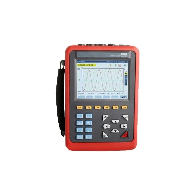 Power Quality Analyzer Single Phase Three Phase Five Wire Electrical Harmonic Tester Energy Measurement Monitoring Meter Voltage