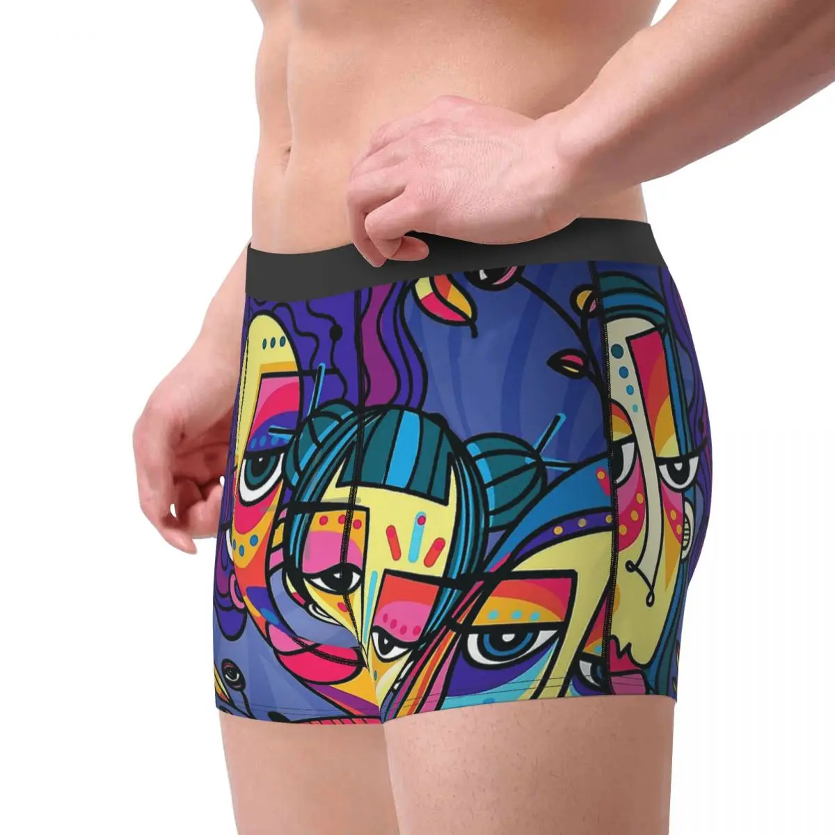 Uplift Your Voice Ladies Graffiti Doodle Sweet Art Underpants Breathbale Panties Man Underwear Sexy Shorts Boxer Briefs