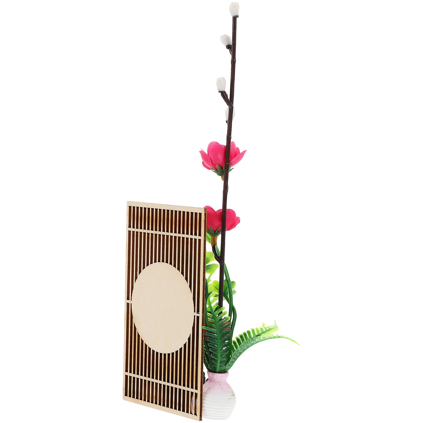 

Artificial Flower Ornament Japanese Sushi Table Decor Plate Ornaments Indoor Decoration Flowers Plastic Dish Decors Decorations