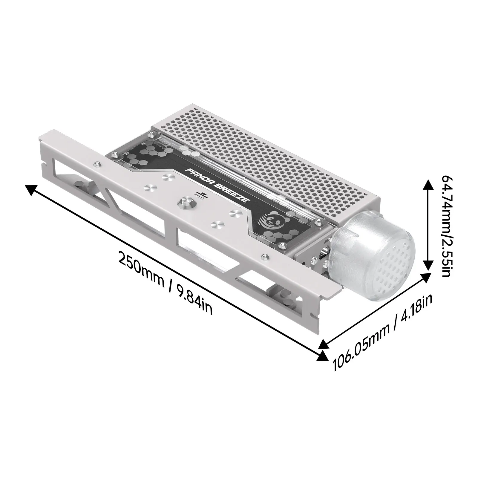 BIQU Panda Breeze X-Axis Fan for Bambu Lab A1