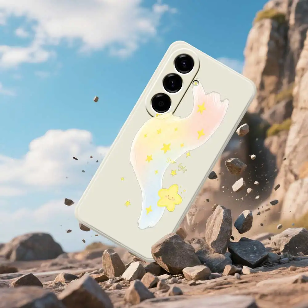 Custodia per telefono Dreamy Star per Samsung Galaxy A56 A36 A26 A06 A16 A55 5G A35 A25 A15 A54 A34 A53 A33 A52 5G A32 TPU Custodie antiurto