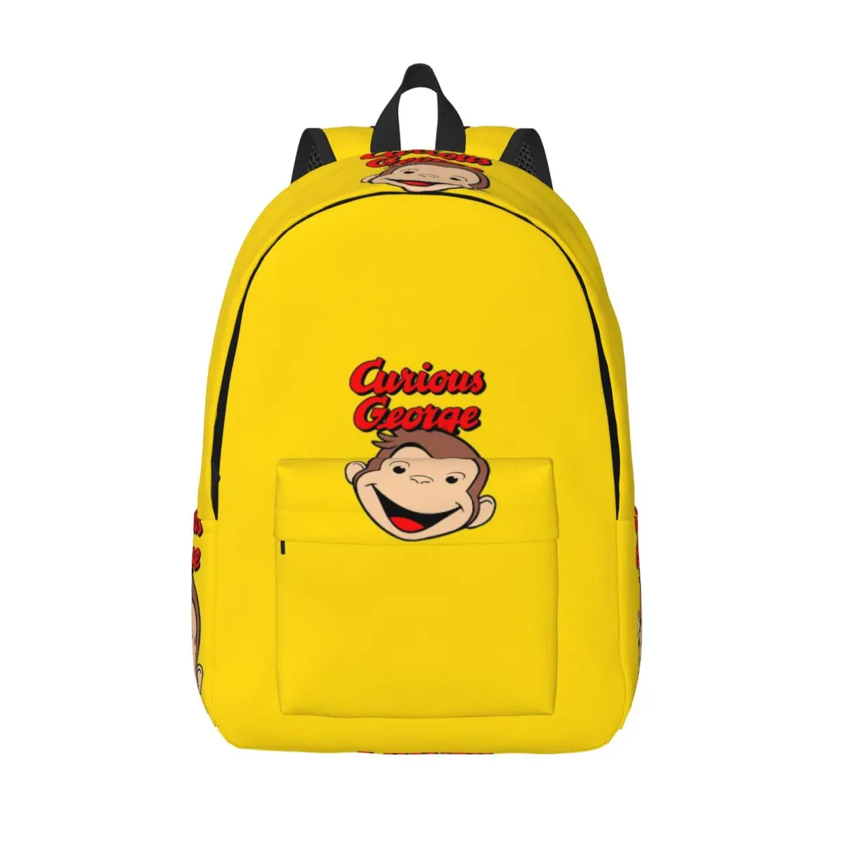 

Рюкзак Curious George для школьников, школьная сумка, походный рюкзак для путешествий, сумка для книг для мальчиков и девочек, сумки через плечо