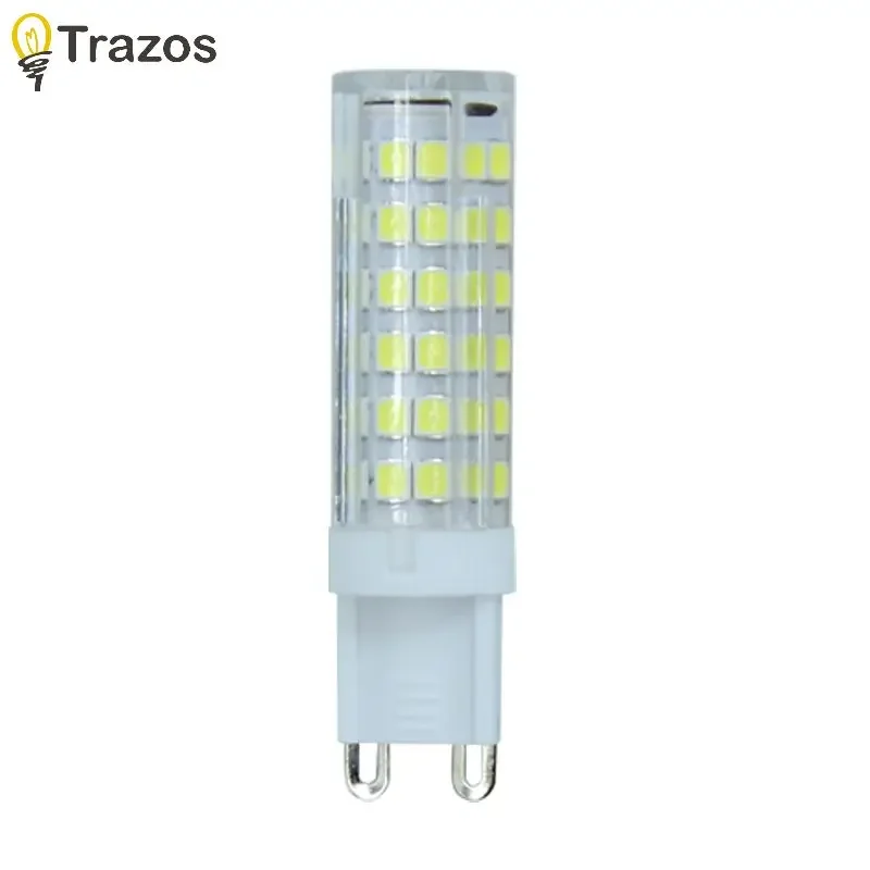 10 PC Led Lamp Bead G9 Pin Two Pins 220 Chandelier Bubble Screw Lighting Indoor Non-flash Source Bulb Non-flash Ceramic