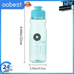 Water Bottle Gift Plastic Large Capacity Color Transparent Outdoor Wholesale Cold Water Cup Transparent Portable Sports Kettle