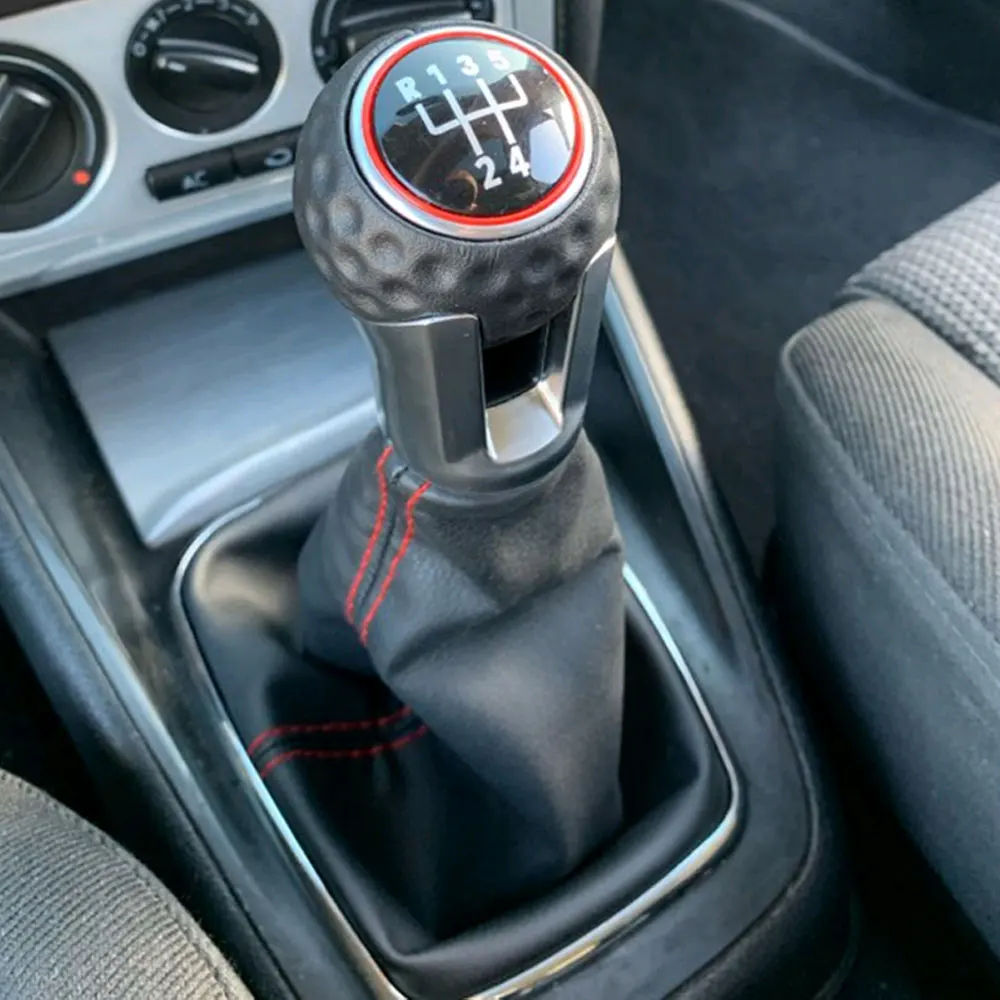 5/6 스피드 자동차 기어 시프트 노브 스틱 헤드 레버 기어 시프트 핸들, 폭스바겐 VW 골프 4 IV MK4 GTI R32 보라 제타 1999-2004 