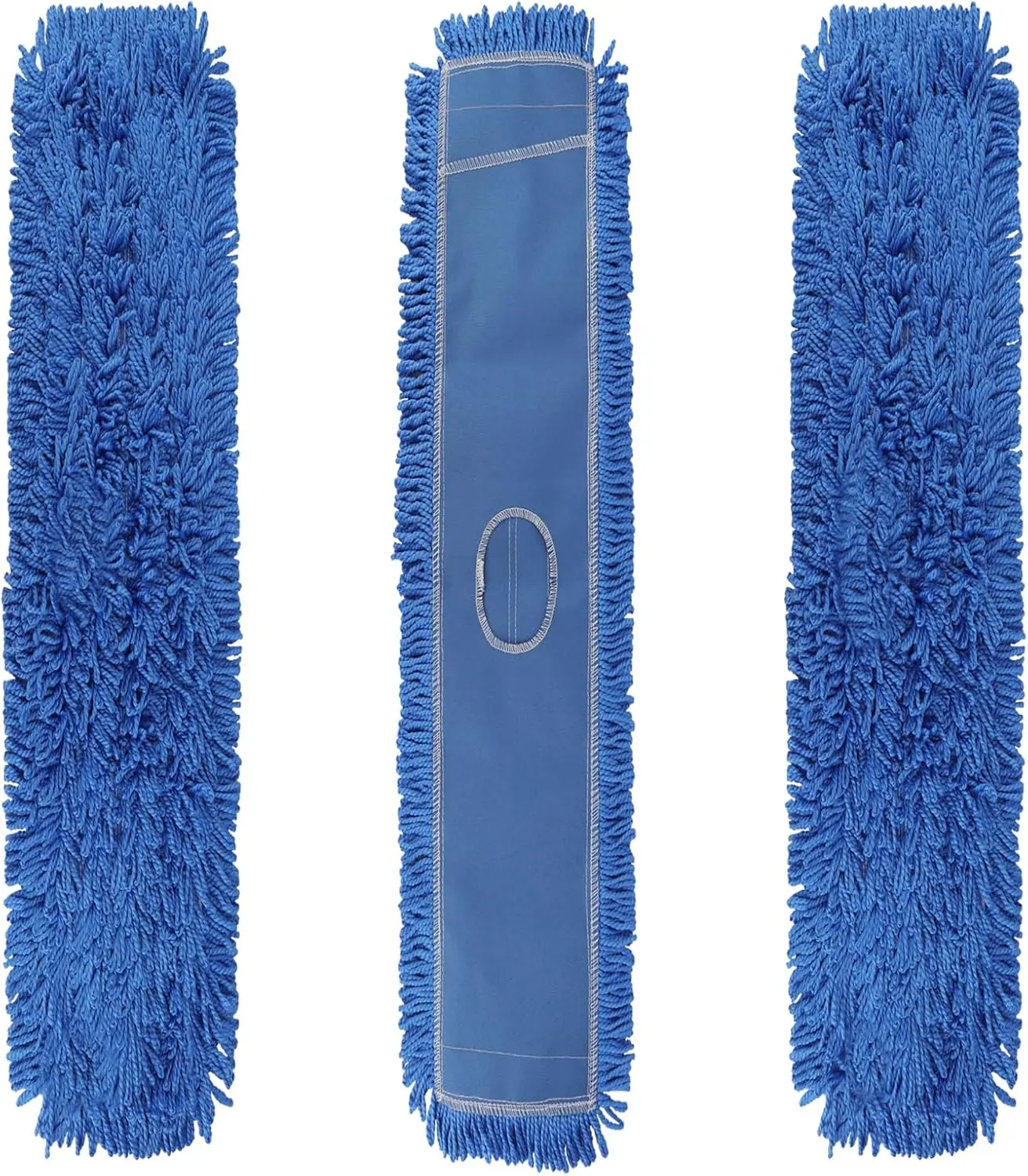 

Коммерческая сменная насадка для швабры 48 дюймов, усиленная, для уборки полов в офисах, школах, ресторанах, больницах (3 шт. в упаковке)