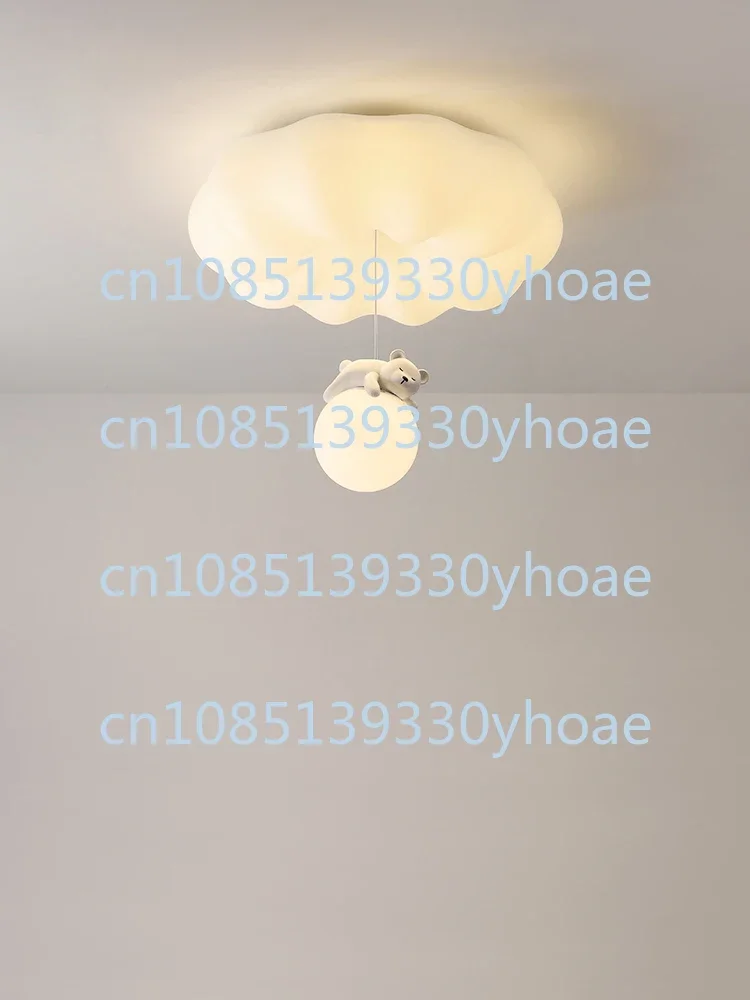 Nordic full spectrum eye care cream wind modern ceiling lamp cloud led study lamp